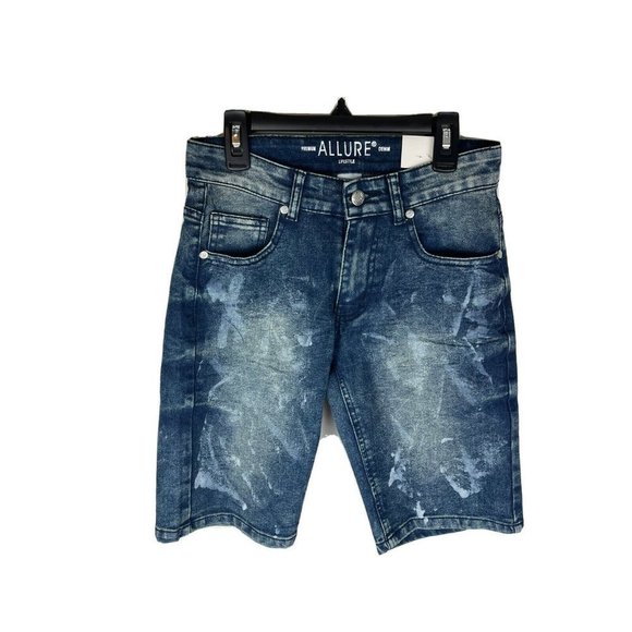 Allure Pants - Allure Denim Paint Stained Shorts Size 3 NWT‎